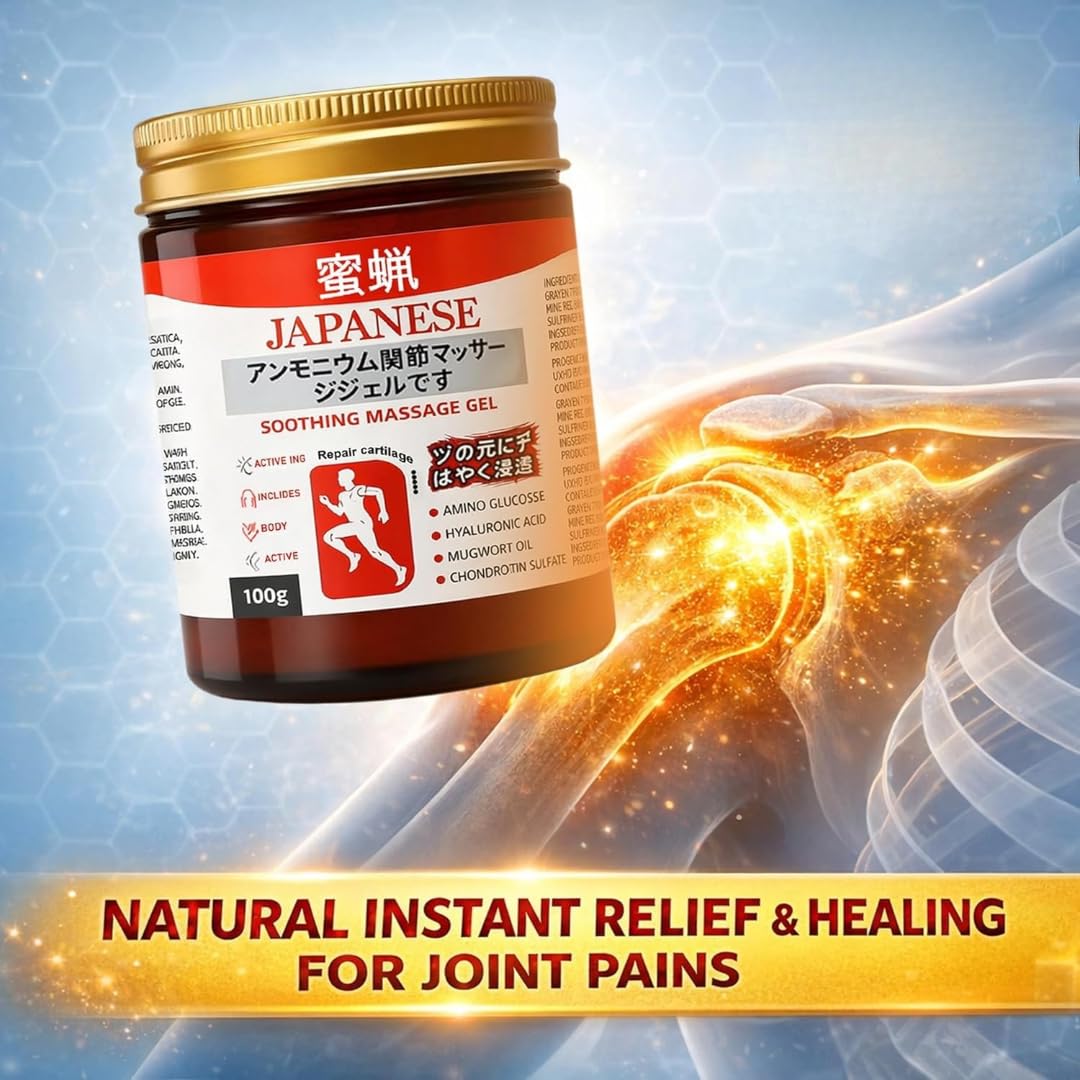 Mizumi™ Herbal Relief Massage Gel for Muscle & Joint Comfort (Pack of 2)