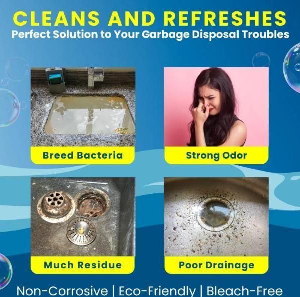 LemonBlast Pro™ Powerful Sink & Drain Cleaning Tablets
