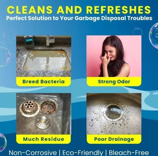 LemonBlast Pro™ Powerful Sink & Drain Cleaning Tablets