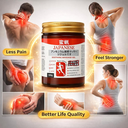 Mizumi™ Herbal Relief Massage Gel for Muscle & Joint Comfort (Pack of 2)