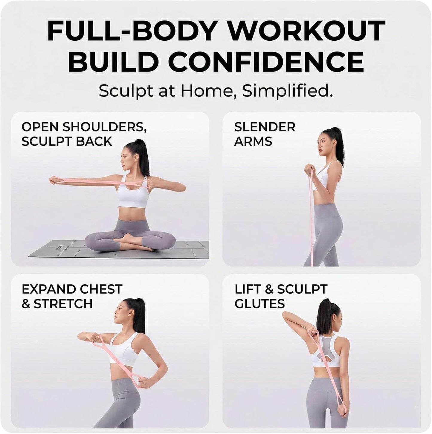 Flexio™ Full-Body Strength & Mobility Resistance Band (Pack of 2)