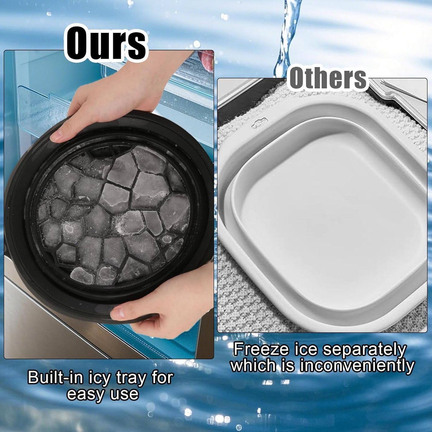 SkinChill Pro™ Reusable Ice Facial Bowl for Refreshing Skincare Therapy