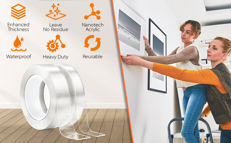 ChipkoMax™ MaxGrip Heavy-Duty Mounting Tape (Pack of 2)