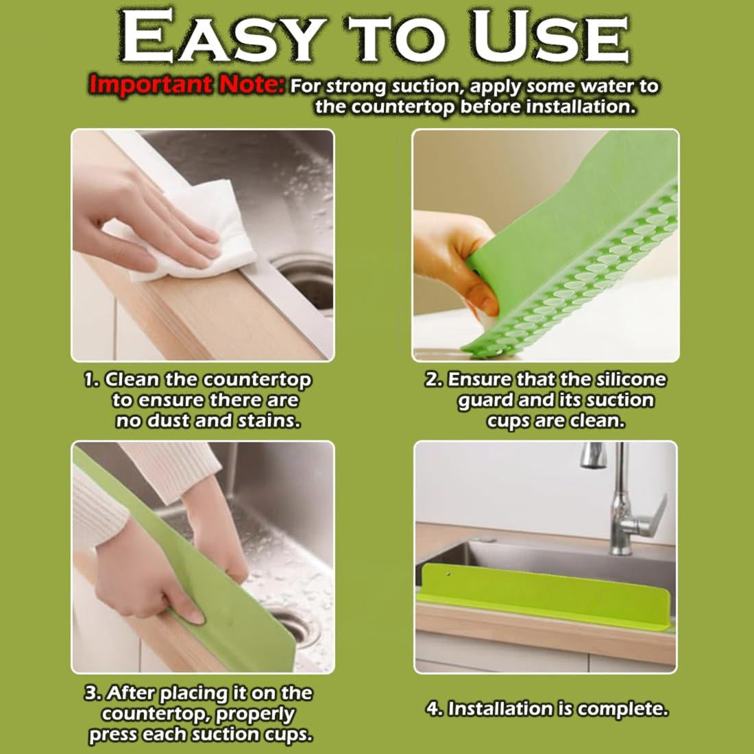 SplashShield™ Sink Water Guard (Buy 1 Get 1 FREE)